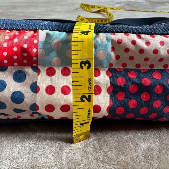 LeSportsac Adjustable Strap Americana Patchwork Bag Purse - Picture 9 of 16